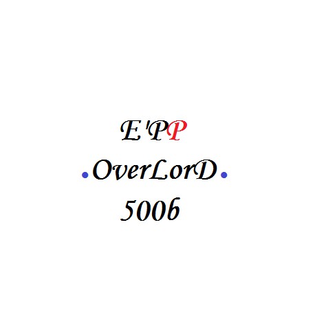 E'PP OverLorD * 500 billes