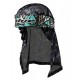 Headwrap Eskimo Teal-Gry-Blk