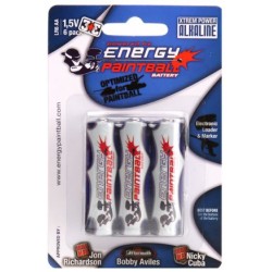 Energy Paintball - 6 piles LR6 (AA)