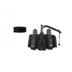 Harnais black 2 pots & porte bouteille 