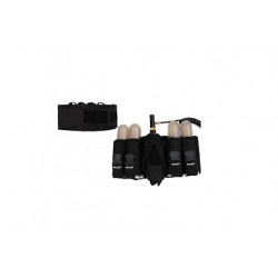 Harnais black 4 pots & porte bouteille